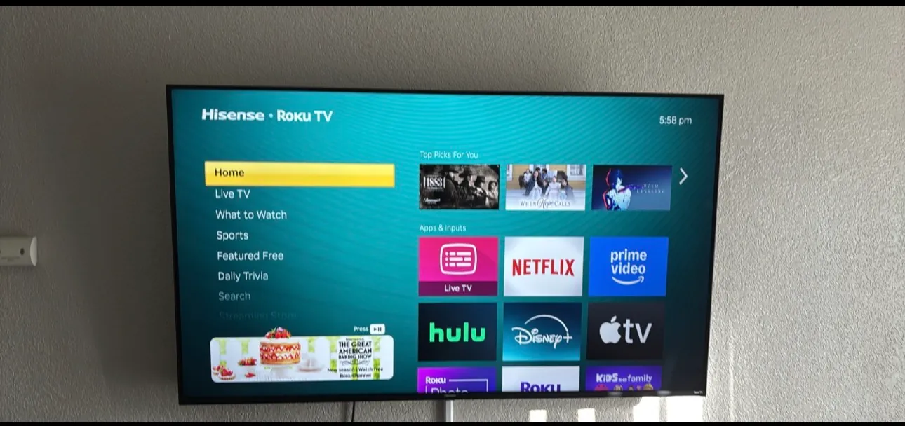 55 inch Roku tv