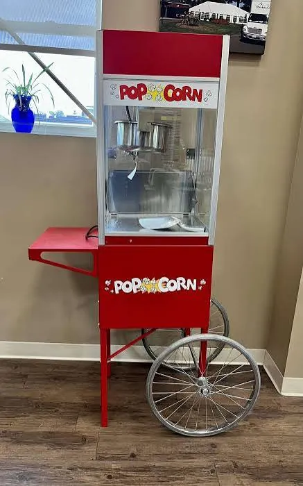 Pop corn machine