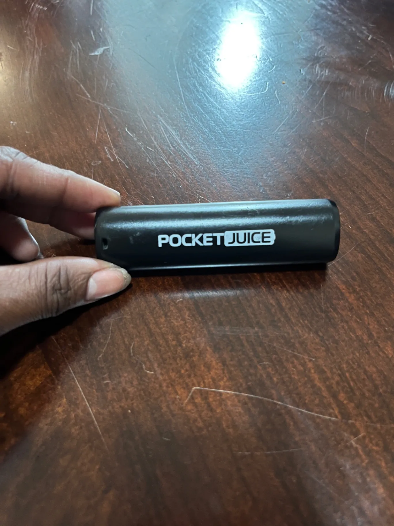 Pocket juice single charge power bank