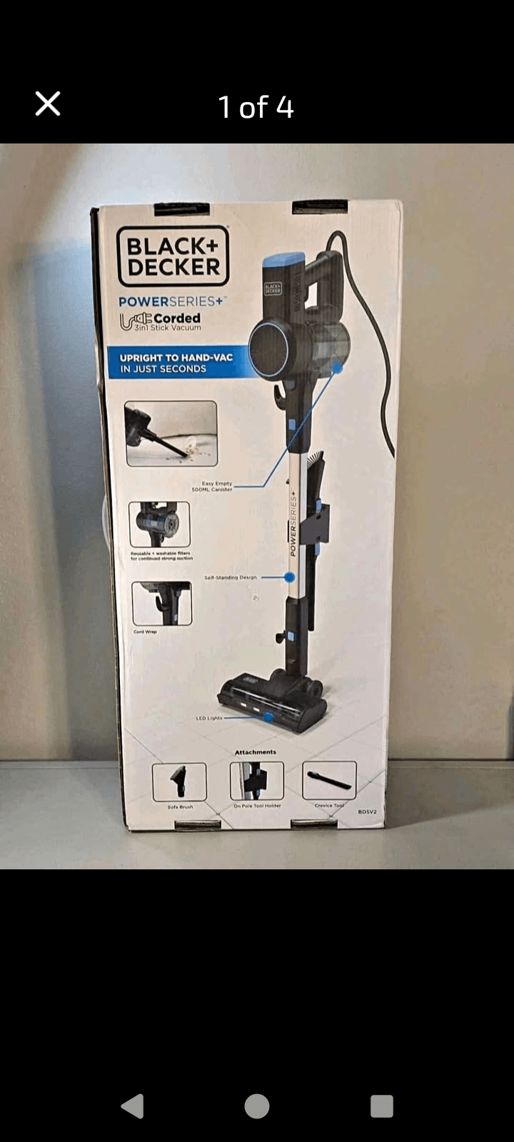 Black and Decker Vacuum 