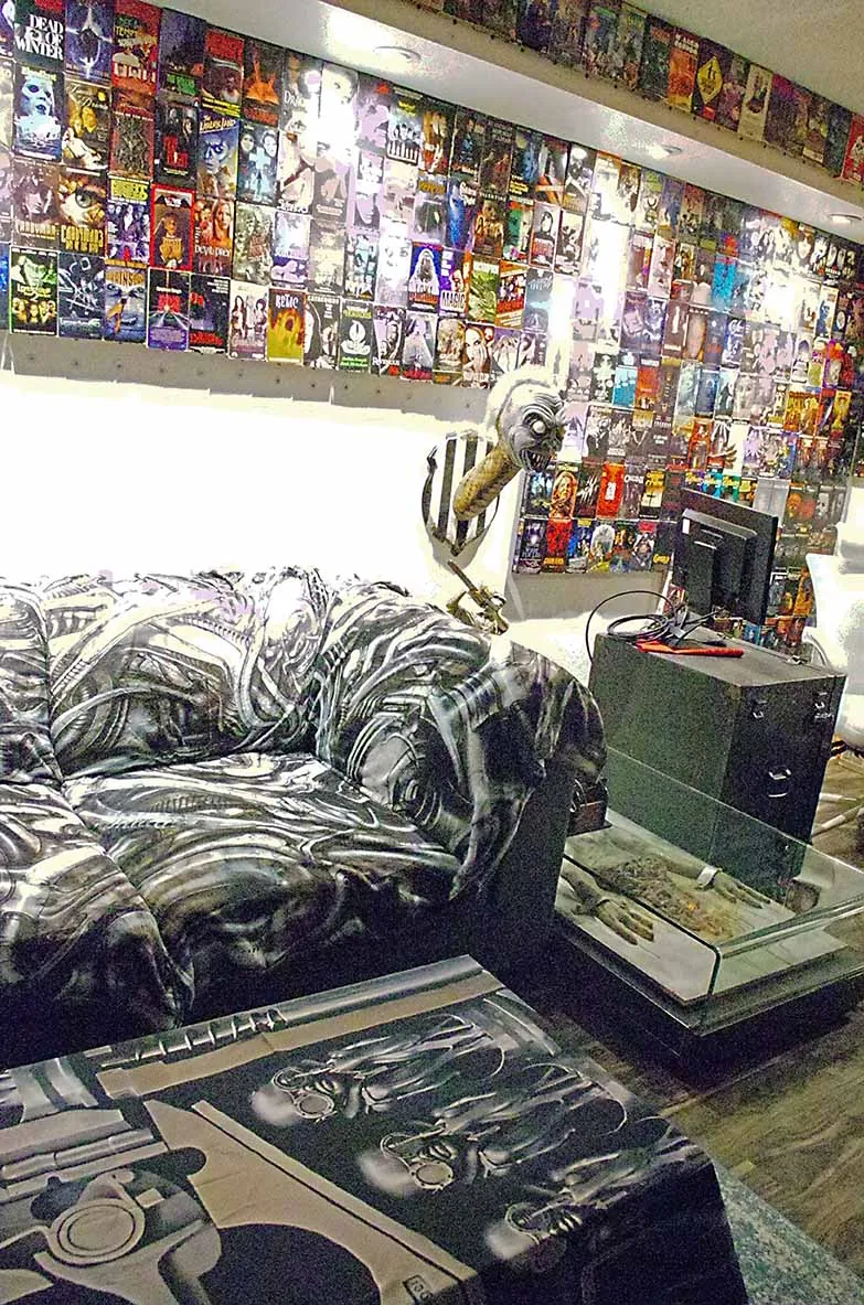 World's Only Live-In Video Store · 1200+ VHS Tapes