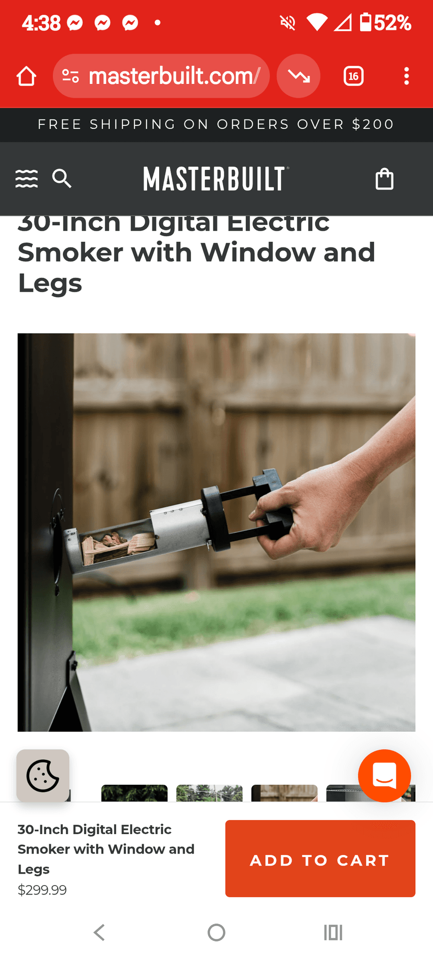 Electric smoker